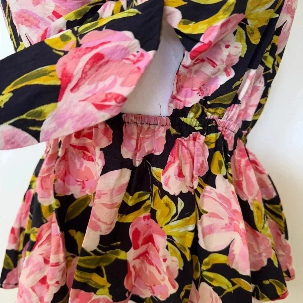 Floral Tank Blouse - Picture 3 of 9